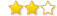 2/3 stars difficulty